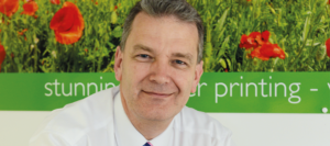 Stewart Green, managing director of Kall Kwik Bury St Edmunds and Recognition Express Suffolk